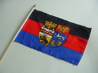 Stockflagge Ostfriesland ca. 37x27 cm