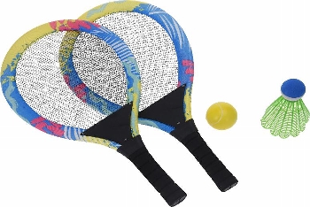 Tennis-Set ca.54x27cm Kunststoff