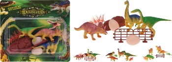 Dinosaurierset sortiert ca.21x19cm