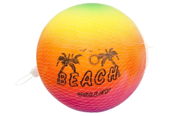 Beach Volley Ball ca.23cm im Netz ohne Luft