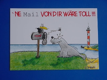 Emma-Postkarte ne Mail...