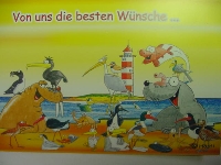 Emma-Postkarte Die besten Wünsche