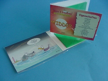 Emma-Sternzeichenkarte Widder