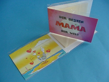 Emma-Klappkarte Mama