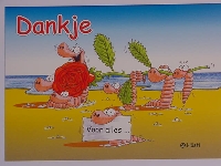 Emma-Postkarte Holland Dankje