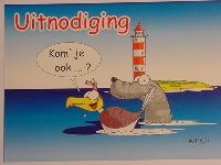 Emma-Postkarte Holland Uitnodiging
