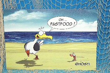 Hösti Platzset Fast Food ca.44x30cm Kunststoff