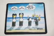 Hösti Mouse Pad Du sagst nix ca.22x18cm