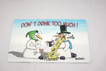 Hösti Frühstücksbrett Don´t drink too much (Resopal) +