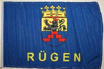 Stockflagge Rügen