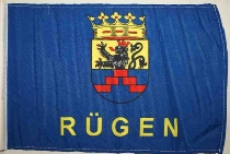 Stockflagge Rügen