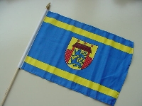Stockflagge Husum