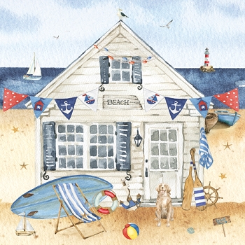 Serviette Enjoy a day by the Beach