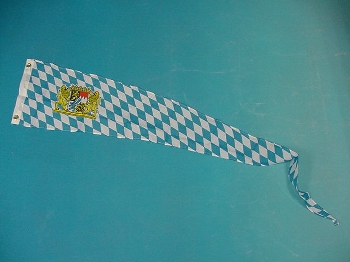 Wimpel Bayern Löwe 28x148 cm