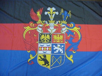 Flagge Ostfriesland Prachtwappen 150x90