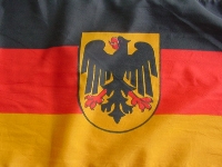 Flagge BRD mit Adler 150x90 cm
