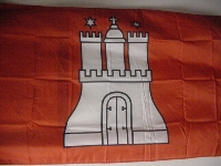 Flagge Hamburg 150x90 cm