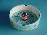 Ascher LT in der Mitte ca. 12x3 cm Keramik