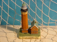 Leuchtturm Greifswalder Oie 11 cm Polystone