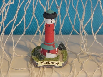 Leuchtturm Wangerooge ca. 6 cm Polystone