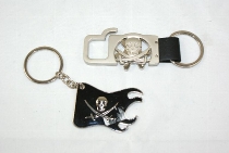 Schlüsselanhänger/Flaschenöffner Pirat ca.6cm
