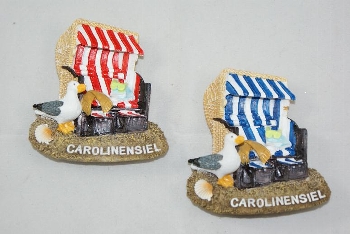 Magnet Strandkorb Carolinensiel