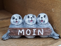 Magnet 3 Seehunde Moin