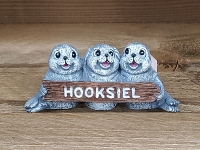 Seehund 3er Magnet Hooksiel