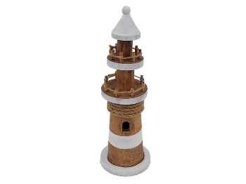Holz 2023 Leuchtturm ca.25x8cm