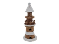 Holz 2023 Leuchtturm ca.18x6cm
