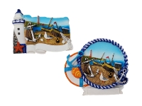 Magnet Landschaft ca.7x6cm Polystone +