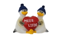 Magnet Möwe mit Herz Meer Liebe