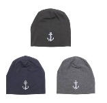 Beanie Anker 3-fach sortiert
