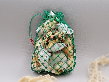 Muschelbeutel Netz klein ca. 230 gr.