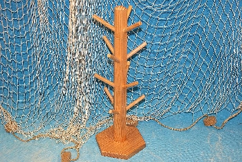 Ständer für Schlüsselanhänger Holz ca.46x14cm