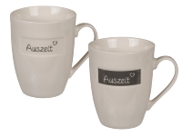 Auszeit Becher sort.