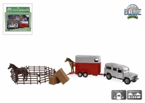 Land Rover Pferdeanhänger Set 26cm