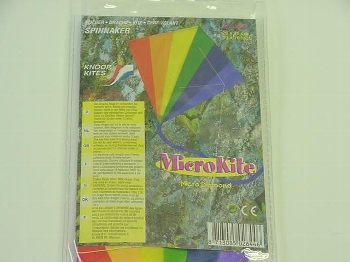 Micro Kite Regenbogen 1 ca. 25x25 cm