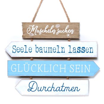 Schild Maritim 35x26 cm