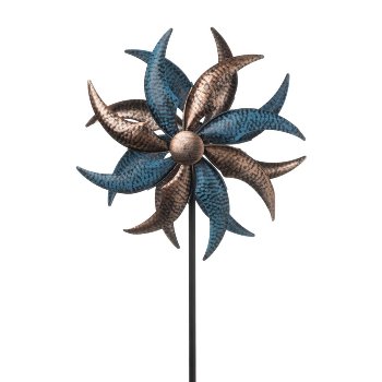 Windrad, ca. 30x13x 123 cm L. Metall