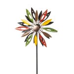 Windrad Blume, ca. 30x13x121 cm L. Metall