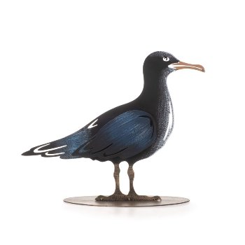 Möwe auf Stand, ca. 25,5x8x20 cm
