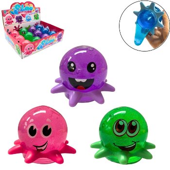 Oktopus Slime ca.190gr sortiert