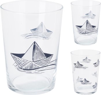 Trinkglas 510 ml 2 sort.