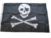 Flagge Pirat Knochen ca.90x60cm