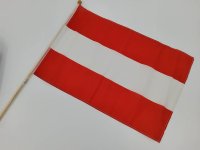 Stockflagge Österreich OHNE Adler