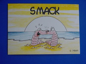 Emma-Postkarte Smack