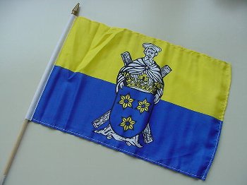 Stockflagge Norden