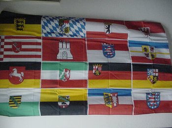 Flagge D-16 Bundesländer 150x90 cm