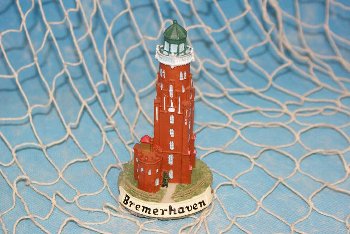 Leuchtturm Bremerhaven 12cm Poly Simon Loschen